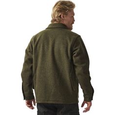 First patented in 1914 and still made in the USA, Filson's Mackinaw Cruiser Jacket has been keeping people warm for more than a century--which should be reason enough to like it. But we'll just add that we like also its timeless design and know that wool is one of the best natural insulators since it keeps us warm, even if it gets wet. Winter Outdoor Blazer With Welt Pockets, Winter Outdoor Sport Coat With Lapel Collar, Winter Outdoor Single Breasted Sport Coat, Single Breasted Sport Coat For Winter Outdoors, Classic Single Breasted Sport Coat For Outdoor, Classic Single-breasted Sport Coat For Outdoors, Winter Outdoor Single-breasted Sport Coat, Single-breasted Sport Coat For Winter Outdoors, Classic Wool Sport Coat For Outdoor