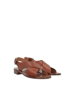 Church's flat sandals crafted in tan-colored smooth leather. Featuring adjustable ankle strap with metal buckle, a round-toe silhouette, leather lining and leather sole.Gender: WOMENMaterial: 100%CALFColor: BROWNMade in: ITProduct ID: DX01049FGF0ACW*Import tax/duty will be calculated at checkout (If applicable) Tan Color, Metal Buckles, Sale Design, Flat Sandals, Smooth Leather, Women's Shoes Sandals, Accessories Design, Ankle Strap, Clothing And Shoes