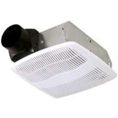 a bathroom exhaust fan with the light on and an air vent in front of it