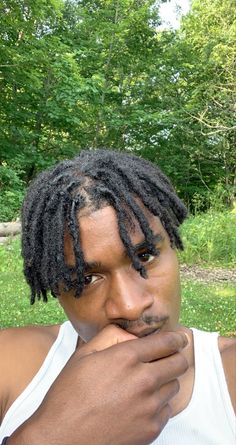 High Top Dreads Styles For Men, Short Dread Styles For Men, Men Dreadlocks, Dreads Men, High Top Haircut, Afro Dreads