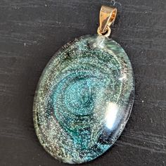 Galaxy Pendant Hand Crafted Resin Color Made By Alcohol Inks And Creating The Design By Hand Galaxy Pendant, Jewelry Hand, Alcohol Inks, Hand Crafted Jewelry, Crafted Jewelry, Alcohol Ink, Blue And Silver, Handcrafted Jewelry, Jewelry Crafts