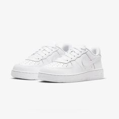 Nike Pre School Air Force 1 Sneakers Authentic White Nike Air Force 1 Lace-up For Streetwear, Casual Nike Air Force 1 Low-top, School Air, Nike Kids Shoes, Nike Shoes For Boys, Nike Air Vapormax 2019, Air Force 1 Sneakers, Nike Force 1