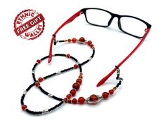 ✔ALBATROSART is a natural stone beading products designer and manufacturer and this Glasses cord was designed to get the benefits of natural stones while you also have an amazing looks. You can complete your style with any of our handmade eyeglass cord models. ✔ ELEGANCE & HEALTH. This is not a glasses cord only but also you can complete your style with any of our handmade elegant eyeglass cord designs. But also take the advantages of natural stones while you wear them. ✔ RUBBER ENDS. Adjustable Adjustable Glass Gemstone Beads, Adjustable Glass Beaded Necklace With Gemstone Beads, Adjustable Glass Gemstone Beaded Necklaces, Adjustable Glass Gemstone Beaded Necklace, Adjustable Glass Beaded Necklaces With Wire Wrapping, Adjustable Glass Beaded Necklace With Wire Wrapped, Adjustable Glass Beaded Necklace With Black Beads, Adjustable Black Beaded Glass Necklaces, Adjustable Black Beaded Glass Necklace