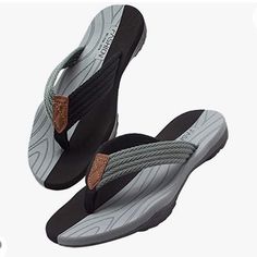 Nwot Husmeu Men's Flip Flops, Summer Beach Sandals For Men. Non Slip, Comfy Arch Support, Casual Thong Sandals, Sport Flat Slides Shoes Not Too Sure What Size In U.S Measurement Is A Size 47. I Think It May Be Size 11.5. This Listing Is For Size: 11.5 (Euro 47) Only Willing To Negotiate With Reasonable Offers! Please Feel Free To Ask Questions Regarding Any Concerns You May Have Prior To Purchase. Only Willing To Negotiate With Reasonable Offers. Casual Gray Slip-on Flip Flops, Comfortable Gray Slip-on Flip Flops, Casual Non-slip Gray Flip Flops, Casual Gray Non-slip Flip Flops, Casual Gray Flip Flops With Cushioned Footbed, Gray Cushioned Flip Flops - Casual, Non-slip Gray Slip-on Flip Flops, Casual Gray Cushioned Flip Flops, Gray Cushioned Casual Flip Flops