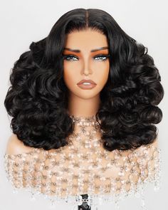 PRICES MAY VARY. Glueless Wigs Human Hair Material: high quality Brazilian human hair, healthy and vibrant, comfortable against skin, ready to go glueless wigs human hair Pre Cut Ready to Go Wig：natural black color, pre plucked hairline with baby hair,looks realistic as your own hair Ready to Go Glueless Wigs Human Hair: Can make high ponytail & bun, can be dyed, bleached, straightened and restyled as you like Pre Plucked Bleached Knots - 6X6 Lace Frontal With Weft in the centre, Half Machine Ma Gluess Wig Styles, Drag Wigs, Ponytail Bun, Hair Knot, Glueless Wigs, Lace Front Wigs Human Hair, Hair Healthy, Pretty Hair Color, Best Wigs