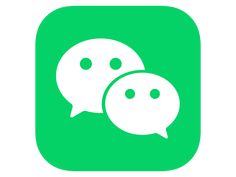 two green speech bubbles on a white background