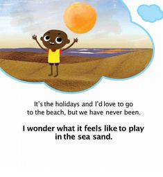 a cartoon character is holding an orange in his hand with the caption it's the holidays and i'd love to go to the beach, but have never been