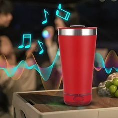 Bluetooth Sound Beer Cup 304 Stainless Steel Vacuum Double-layer Portable Insulated Cup Bluetooth Audio Beer Mug With Bottle Opener Features: This smart water bottle is made of stainless steel material, which is food grade safe and easy to carry. This smart water cup has Bluetooth function and can hear music at any time. It has a and colorful light effect, and can listen to music while drinking water. Easy to operate: Use Bluetooth search on your mobile phone, connect directly via Bluetooth, and Beer Themed Gifts, Beer Theme, Beer Cup, Beer Drinker, Gifts For Beer Lovers, Beer Humor, Bluetooth Audio, Smart Water, Smart Water Bottle