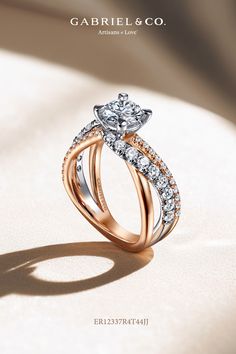 Zaira - 14K White-Rose Gold Round Diamond Engagement Ring
ER12337R4T44JJ Diamond Ring Photography, Ring Photography, Round Diamond Engagement Ring, Natural Diamond Engagement Ring, Round Diamond Engagement Rings, Shop Jewelry, Ring Crafts, Jewelry Photography, White Rose Gold