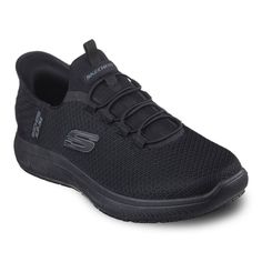 Experience slip-resistant safety with slip-on convenience wearing these Skechers Hands Free Slip-ins™ Work™ Summits Colsin men's shoes. Click this FOOTWEAR GUIDE to find the perfect fit and more! Experience slip-resistant safety with slip-on convenience wearing these Skechers Hands Free Slip-ins™ Work™ Summits Colsin men's shoes. Click this FOOTWEAR GUIDE to find the perfect fit and more! FEATURES Skechers Hands Free Slip-ins molded heel panel for an easy fit Exclusive Heel Pillow holds your foot securely in place Skechers Air-Cooled Memory Foam cushioned comfort insole Slip-resistant traction outsoleDETAILS Knit Mesh, synthetic upper Polyester lining Foam midsole Rubber outsole Round toe Slip-on Foam footbed 1.00-in heel height Size: 10.5 XW. Color: Oxford. Gender: male. Age Group: adult. Skechers Mens Shoes, Women's Slip Ons, Michael Kors Fashion, Bridal Wedding Shoes, Knit Mesh, Trending Sneakers, Skechers Shoes, Shoe Size Chart, Men Shoes Size