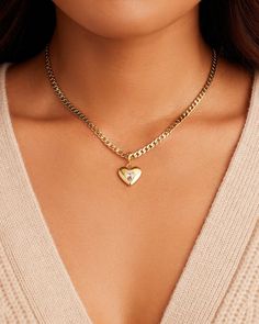 Nova Heart Parker Charm – gorjana Trendy Yellow Gold Heart Charm Jewelry, Trendy Yellow Gold Jewelry With Heart Charm, Trendy Heart Charm Jewelry As Gift, Trendy Heart Charm Jewelry For Gifts, Trendy Jewelry With Heart Charm For Gift, Trendy 14k Gold Tarnish Resistant Jewelry, Trendy Yellow Gold Jewelry For Anniversary, Trendy Gold Charm Necklaces For Valentine's Day, Trendy Heart Pendant Jewelry With Adjustable Chain