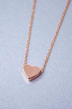 Dainty and stylish Rose gold small Heart charm necklace is great to wear for everyday or special occasions Available in rose gold SIZE ♥ Chain Length : 16.5 '' ( as pictured ) Please you can CHOOSE your chain length( 15 inches - 18 inches ) before purchasing this item ! * necklace sizes * 15 inches: around neck 16 inches: standard short 17 inches: average length 18 inches: standard long SHIPPING TIME Fast shipping within 1 - 3 days **Your order will be ready to be shipped within 3 business days Rose Gold Charm Necklace With Heart Pendant, Rose Gold Heart Pendant Charm Necklace With Delicate Chain, Rose Gold Heart Necklace With Clavicle Chain For Anniversary, Valentine's Day Rose Gold Heart Clavicle Necklace, Rose Gold Heart Pendant Charm Necklace, Rose Gold Open Heart Charm Necklace With Delicate Chain, Elegant Rose Gold Charm Necklace For Valentine's Day, Rose Gold Dainty Necklace For Valentine's Day, Dainty Rose Gold Necklace For Valentine's Day