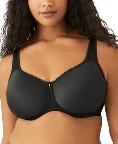 #ad Top Seller for Wacoal 855192 Basic Beauty Seamless T Shirt Bra 44DDD Black Underwire NWT, Fashion Bra Bra For Big Cup, Beauty Quizzes, Plus Size Designers, Lacoste Men, Everyday Bra, Full Figured, T Shirt Bra, Bra Women, Trendy Plus Size