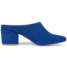 Add stylish footwear to your look with heeled mules by Allegra K. A backless style creates the slip-on design and these chunky-block heels finish the look. It is perfect to pair them with skirts or jeans for a variety of occasions. Please note that color may vary slightly according to the settings. It is stylish and you can pair these cute mules with all types of clothing. Good options for parties, sweet dating, shopping, festivals, banquets, office outfits, casual wear, and daily outfits. Office Outfits Casual, Girl Money, Block Heel Mules, Stylish Footwear, Target Clothes, Platform Block Heels, Closed Toe Shoes, Platform Heels Chunky, Chunky Block Heels