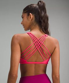 Free to Be Bra - Wild *Light Support, A/B Cup | Women's Bras | lululemon Free To Be Bra, Lululemon Free, Tennis Shop, B Cup, Running Workout, Lululemon Women, Womens Bras, Summer Of Love, Leggings Shop