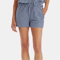 Cute High Waisted Shorts Just Don’t Fit Right. Lightweight Plaid Cotton Shorts For Day Out, Chic Plaid Cotton Shorts, Preppy Cotton Shorts For Day Out, Gingham Cotton Shorts For Day Out, Cotton Gingham Shorts For Day Out, Summer Plaid Bottoms For Day Out, Casual Gingham Bottoms For Summer, Casual Summer Gingham Bottoms, Plaid Shorts For Summer Day Out