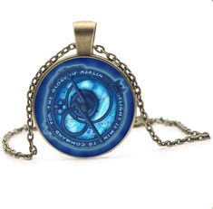 PRICES MAY VARY. Vintage Amulet Trollhunters Pendant Necklace Toys Jewelry Bronze Color Chain for Childrends Women Men Gifts Pendant Size: about 25mm/1inch Chain Type: Link Chain Magic Powers, Amulet Necklace, Men Gifts, Amulets, Pandora Bracelets, Free Amazon Products, Fashion Jewelry Necklaces, Bronze Color, Blue Crystals