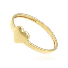 Elevate your ring collection with this beautiful 10K yellow gold high polished heart stackable ring. The high polished finish gives it a sleek and shiny look, while the heart shape adds a touch of romance. This ring is perfect for stacking and adding a pop of color to your ring collection. ✨Product Specifics✨ All specifications are approximate and may vary for the same model. Metal: Yellow Gold Metal Purity: 10K Finish: High Polished Ring Width: 6.5mm Weight (gm): 1.1g Ring Style: Stackable Style ID: 10844 ✨Why Shop With WJDNYC?✨ 💎 Free gift box included. 💎High quality materials. 💎Attention to details with every order. 💎100% custom satisfaction. ✨Shipping✨ 🎁 Orders are shipped within 1-2 business days. 🎁 FREE SHIPPING on all orders. 🎁 Expedited shipping methods are available in the Classic Stackable Yellow Gold Heart Ring, Classic Gold Stackable Heart Ring, Classic Stackable Heart Promise Ring, Gold Stackable Heart Cut Ring, Gold Stackable Heart Cut Heart Ring, Gold Heart Ring For Valentine's Day With Round Band, Gold Stackable Heart Ring For Valentine's Day, Classic Heart-shaped Stackable Rings For Valentine's Day, Valentine's Day Gold Heart Ring With Round Band