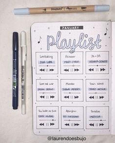 January Bullet Journal, Journal Inspiration Writing, Bullet Journal Tracker, Bulletin Journal Ideas