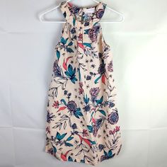 Sleeveless Dress, New Without Tags. Was Never Worn, Just Stored Away For A Long Time. Has A Light Rip Underneath Left Pit (Third Pic). Floral Print All Around. Midi Or Mini Length, Depends On Your Height. 100% Linen Pit To Pit: 17 In. Length: 32 In. Approximate Measurements. Cotton Halter Neck Sleeveless Dress For Vacation, Halter Neck Sleeveless Cotton Dress For Vacation, Sleeveless Cotton Mini Dress With Floral Print, Summer Sleeveless Cotton Halter Neck Dress, Sleeveless Printed Cotton Sundress, Printed Sleeveless Cotton Dresses, Cotton Floral Print Sleeveless Sundress, Fitted Cotton Sleeveless Halter Dress, Casual Printed Halter Dress For Spring