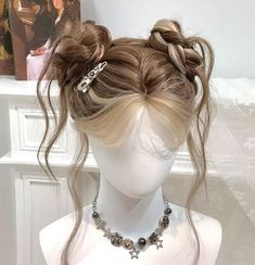 Formal Hairstyle Ideas, Magical Hairstyles, Elf Hairstyles, Pretty Hair Cuts, Formal Hairstyle