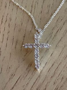 Silver Cross necklaces Choose from peridot, white topaz, citrine, amethyst or pink topaz. Silver 925 chain. 18 inch chain. Pendant is 1 inch long. Silver Cross Necklaces, Cross Necklaces, Pink Topaz, Chain Pendant, Silver Cross, White Topaz, Pendant Necklaces, Silver 925, Citrine