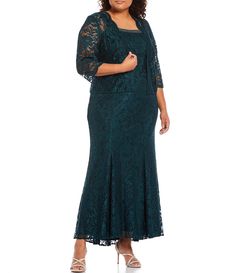 Shop for Le Bos Plus Size Embroidered Stretch Lace Square Neck 3/4 Sleeve 2-Piece Jacket Dress at Dillard's. Visit Dillard's to find clothing, accessories, shoes, cosmetics & more. The Style of Your Life. Grooms Mom Dress, Plus Size Dresses Formal, Womens Sequin Dresses, Mother Of The Bride Plus Size, Grooms Mom, Mom Dresses, Plus Size Long Dresses, Mother Dress, Sequin Dresses