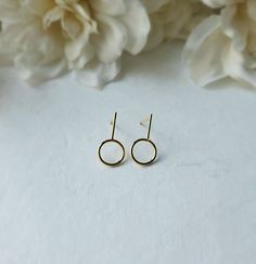 Simple and elegant minimalist, geometric circle studs! Open space provides a minimalistic look against the ear. 18k gold plated real 925 sterling silver. Perfect as a special gift for a holiday, birthday, or anniversary! Minimalist Gold-plated Circle Earrings, Minimalist Gold Plated Circle Earrings, Minimalist Pierced Open Circle Jewelry, Minimalist 14k Gold Filled Circle Earrings, 14k Gold Open Circle Earrings Gift, Minimalist 14k Gold Earrings Gift For Her, Minimalist Gold Open Circle Earrings, Minimalist 14k Gold Earrings As Gift For Her, Gold Minimalist Open Circle Earrings