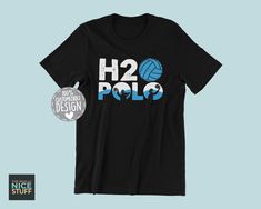 Make a splash with our exclusive Water Polo Apparel. This shirt features a bold and athletic design that celebrates the sport of water polo. All our Shirts and Mugs are custom made and we are excited to print them for you! We also offer T-Shirts in Kid's Size - please get in touch with me to check the availability.  This product is made especially for you as soon as you place an order, which is why it takes us a bit longer to deliver it to you. Making products on demand instead of in bulk helps reduce overproduction, so thank you for making thoughtful purchasing decisions! * HOW TO ORDER * Please select the size, color, and quantity from the drop-down options above the add-to-cart button after reviewing the size chart. Before you place your order please check out our size guide (last pictu Short Sleeve Graphic Print Tops For Water Sports, Sporty Black Tops For Water Sports, Water Polo Team, Polo Team, Coach Gift, Team Shirt, Water Polo, Polo T Shirt, Team Shirts