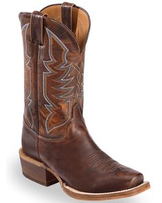 Justin Bent Rail Men's Navigator Western Boots - Square Toe, Brown Timberland Style, Fashionable Snow Boots, Boots Square Toe, Mens Cowboy, Mens Cowboy Boots, Square Toe Boots, Justin Boots, Low Boots, Cowboy Boots Women