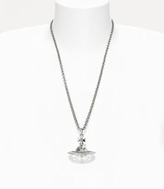 New Small Orb Pendant Necklace in PLATINUM | Vivienne Westwood® Cutesy Fashion, Swarovski Stones, Ring Watch, Glass Ball, Color Crystal, Lace Boots, Vivienne Westwood, Lace Up Shoes, Earings Piercings