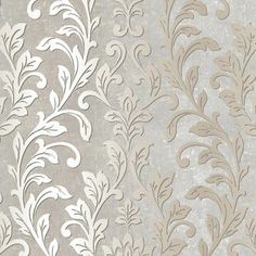 an elegant wallpaper with white flowers and leaves