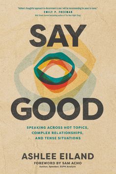 the book cover for say good