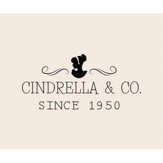 the logo for cinderella & co since 1950, with an image of a squirrel on it