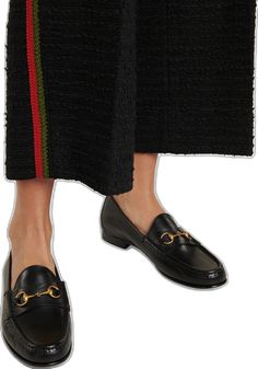 Gucci Loafers With Rubber Sole For Work, Gucci Almond Toe Loafers For Workwear, Gucci Loafers With Flat Heel For Workwear, Gucci Flat Heel Loafers For Work, Equestrian Design, Most Powerful, Leather Loafers, Fascinator, Equestrian