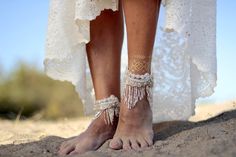 *To creating elegance at the beach wedding.* Combined with the gorgeous harmony of light blush beads and rhinestone. Completed with magnificent tassels of light blush beads. Every stage was made by hand. It can be used with shoes or barefoot. All of my products are hand made by me. So i can apply all the changes you want (color, size, etc.)Please feel free to contact about this. These are sold as a pair. I can send them worldwide, please contact about it! Please do not hesitate to contact to get Handmade Bohemian Barefoot Sandals For Beach Wedding, Bohemian Beaded Anklet For Beach Wedding, Bohemian White Barefoot Sandals For Beach Wedding, Handmade Elegant Anklets For Beach Wedding, Elegant Handmade Anklets For Beach Wedding, Adjustable Bohemian Anklets For Beach Wedding, Bohemian Ankle Wrap Anklet For Beach Wedding, Bohemian Anklet For Beach Wedding, White Bohemian Wedding Anklets