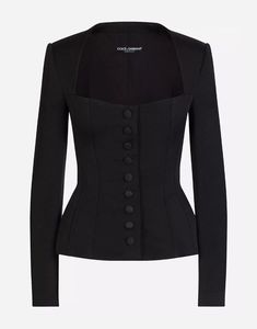 This Dolce & Gabbana Faille Single-Breasted Jacket is perfect for making a statement. Crafted from wool blend with vintage aesthetic, the tailored fit designed to provide silhouette any occasion. timeless design provides classic look that will keep you stylish years come. Single Breasted Jacket, Womens Blazers, 가을 패션, Mode Style, Looks Vintage, Moda Operandi, Classy Outfits, Aesthetic Clothes, Fashion Inspo Outfits