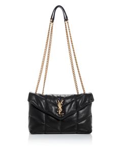 Saint Laurent Puffer Toy Quilted Leather Crossbody Leather Handbags Crossbody, Quilted Leather, Cross Body Handbags, Leather Crossbody, Saint Laurent, Puffer, Pick Up, In Store, Buy Online