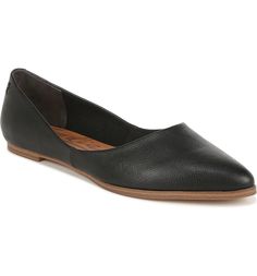 Zodiac Hill Pointed Toe Flat (Women) | Nordstromrack Pointed Toe Synthetic Flats With Removable Insole, Pointed Toe Flats For Everyday, Pointed Toe Flats With Ortholite Insole, Synthetic Pointed Toe Flats For Work, Synthetic Flats With Leather Footbed For Everyday, Synthetic Pointed Toe Flats For Workwear, Everyday Synthetic Flats With Leather Footbed, Pointed Toe Synthetic Flats Medium Width, Pointed Toe Synthetic Ballet Flats With Cushioned Footbed