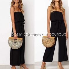 New Black Strapless Belted Jumpsuit. Removable Blet. Rayon Spandex. Boho Gypsy Western Hippie Coastal Farmhouse French Vintage Renaissance Victorian Anthropology Beach Lace Christmas Yellowstone Holiday Shabby Chic Rustic Preppy Tropical Spell Anthropologie Coachella Festival Love And Lemons Free People Faux Fur Closet Details Please Read No Offers Shipping 1-4 Days No Exchanges Per Posh Bx75m Black Versatile Jumpsuits And Rompers For Summer, Versatile Black Jumpsuits And Rompers For Summer, Black High Waist Strapless Jumpsuit Casual, Casual Black Strapless Jumpsuit With High Waist, Casual Black Strapless High-waist Jumpsuit, Summer Strapless Solid Color Jumpsuit For Going Out, Chic Black Strapless Jumpsuit For Beach, Chic Strapless Jumpsuit For Going Out In Summer, Chic Black Strapless Jumpsuit For Going Out