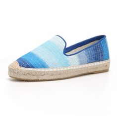 Quillen Espadrilles – Ultra Seller Shoes Spring Cotton Slip-ons With Rubber Sole, Blue Textured Sole Slip-ons For Spring, Summer Cotton Canvas Shoes With Round Toe, Comfortable Blue Slip-on Espadrilles, Textile Espadrilles With Rubber Sole, Round Toe, Summer Canvas Shoes With Rubber Sole, Blue Espadrilles With Rubber Sole For Spring, Summer Cotton Slip-ons With Rubber Sole, Summer Cotton Slip-on Canvas Shoes