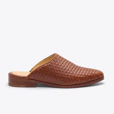 Elevate your slide game with artisanal woven texture so versatile you can't stop / won't stop wearing them. | Women's Woven Mule Shoes Brandy Ama Size 7.5 Casual Woven Leather Mules With Flat Heel, Casual Woven Closed Toe Mules, Casual Woven Leather Slip-on Mules, Casual Woven Leather Mules, Casual Woven Flat Mules, Casual Flat Woven Mules, Casual Slip-on Woven Leather Mules, Casual Closed Toe Woven Leather Mules, Casual Woven Leather Mules With Closed Toe