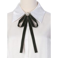 The locking brooch pin back is easy to use, stretch-resistant, sturdy, and drape. Bowtie broochs with pearls in the middle are very elegant and cute. This bow tie is the perfect accessory for shirts and is an indispensable part of school uniforms. This stylish bow brooch can be a great Christmas present, New Year, or birthday, for your friends. Tips: 1. The actual fabric color may be different from the online color, because of different computer monitors' brightness or production batches. 2. Ple Women In Bowties, Elegant Pearl Brooches For Formal Occasions, Elegant Pearl Brooches For Evening, Elegant Evening Pearl Brooches, Elegant Black Brooches For Black Tie Events, Elegant Black Brooches For Black Tie Occasions, White Pearl Brooches For Party, Classic Black Brooches For Wedding, White Pearl Party Brooches