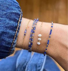 hand made 14kgf,14k gold filled lapis lazuli with rice mini size freshwater pearl bracelet.custom gift jewelry. 16+4cm Delicate Blue Bracelets For Everyday, Blue Minimalist 14k Gold Filled Bracelets, Everyday Blue 14k Gold Filled Bracelets, Delicate 14k Gold-filled Blue Jewelry, Delicate 14k Gold Filled Blue Jewelry, Delicate Blue 14k Gold Filled Jewelry, Handmade Gold Beaded Lapis Lazuli Bracelets, Lapis Lazuli Bracelet, Freshwater Pearl Bracelet