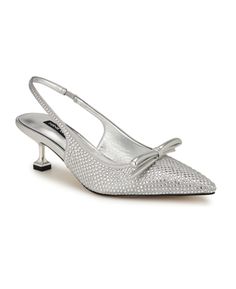 in stock Silver Pumps, Pump Dress, Nine West, Pick Up, In Store, Buy Online, Pumps, Satin, Free Shipping