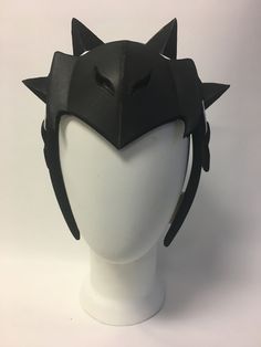 DIGITAL ITEM (PDF file): Purchase includes a digital pattern that can be used to create the Female Barioth Headdress Armor from Monster Hunter: Generations. Pattern was made to be used on EVA foam (sizes are specified in the pattern), but can be used for thermoplastics as well. PDF content:  5x 8.5" x 11" pages: 1:1 scale templates of all parts and simplified assembly instruction. All elements are labeled, marked and basic visual reference guide is provided. Also includes reference on how to att Black Horned Costume Hats For Cosplay, Black Fantasy Costume Accessories For Larp, Black Medieval Costume Accessories For Cosplay, Medieval Black Costume Accessories For Cosplay, Medieval Black Cosplay Costume For Themed Events, Black Fitted Fantasy Costume Hats And Headpieces, Black Costume Hats And Headpieces For Cosplay Events, Fitted Fantasy Costume Hats And Headpieces For Cosplay, Fitted Gothic Costume Hats And Headpieces For Cosplay