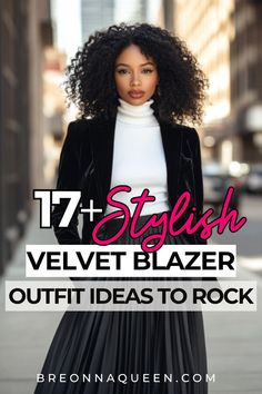 Transform your look with these stunning velvet blazer outfits! Our article features 17 creative ways to style your blazer, ensuring you make a fashionable statement every time. Whether you're dressing up for an event or keeping it casual, you'll find the perfect inspiration here! #VelvetBlazer #StyleTransformation #FashionInspiration