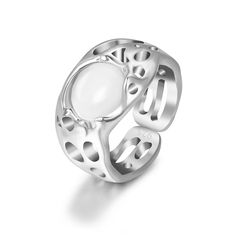 44354192605414 White Alloy Rings For Gifts, Trendy Open Ring Alloy Jewelry, Trendy Alloy Ring Jewelry, Trendy Silver Alloy Midi Rings, Trendy Alloy Open Ring Jewelry, Trendy Alloy Open Ring, Trendy Open Ring Made Of Alloy, Alloy Open Ring, Alloy Rings Suitable For Gifts