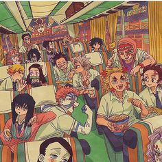 an image of people riding on a train