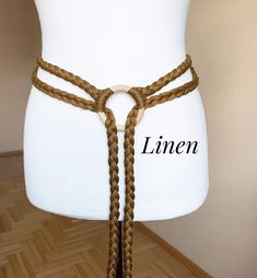 Long Hand Woven Linen belt with Birch Wood Ring. You can wear it in different ways. 100%  Linen / Lithuanian linen yarns Total belt length approx., measured from end to end   250 cm / 98" 300 cm / 118" 370 cm / 145" Wide approx. 1.3 cm / 0.5" All Linen belts https://www.etsy.com/shop/AntiqueArchives?ref=seller-platform-mcnav&section_id=38416618 I ship internationally registered airmail with tracking number from Lithuania Please, feel free to contact us if you have any questions! Bohemian Gold Belt For Festival, Gold Bohemian Belt For Festivals, Adjustable Gold Bohemian Belt, Gold Adjustable Bohemian Belt, Gold Bohemian Adjustable Belt, Gold Bohemian Festival Belt, Viking Fashion, Linen Belt, Viking Belt